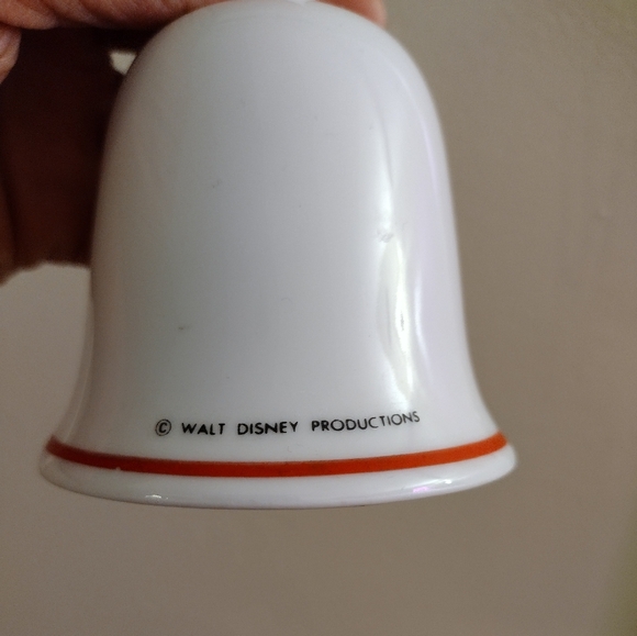 Mickey Mouse Porcelain Bell Reutter Glass Disney Vintage.5.5” - Picture 4 of 5